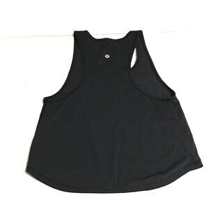 Lululemon Racerback Tank Top Black Size 4/6 Lightweight